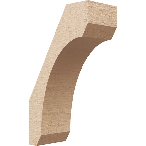 Ekena Millwork 3-inch W x 6-inch D x 10-inch H Legacy Rough Cedar Woodgrain TimberThane Knee Brace, Primed BRCUR03X06X10LECRCPR - main